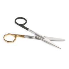 Kruuse Sol El İçin Mikro Ton Makas. 14,5 cm. Künt / Sivri. Düz