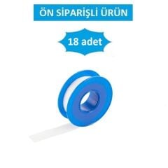 Kruuse İpek Flaster Bant. 1,3 cm x 5 metre ( 18 adet )