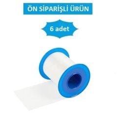 Kruuse İpek Flaster Bant. 5 cm x 5 metre ( 6 adet )