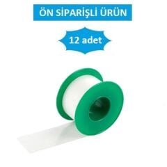Kruuse Transparan Flaster Bant. 2,5 cm x 5 metre ( 12 adet )