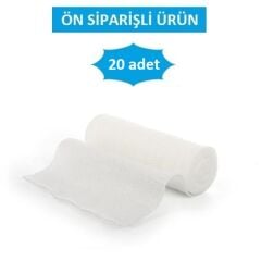Kruuse Elastik Sabitleme Bandajı. 10 cm x 4 metre ( 20 adet )