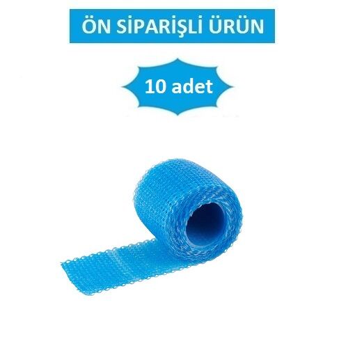 Kruuse Fiberglas Sentetik Alçılı Bandaj. 2,5 cm x 1,8 metre ( 10 adet ) Mavi