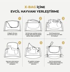 X-BAG Evcil Hayvan Veda Çantası. Large. 54 x 108 x 28 cm