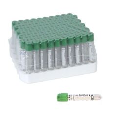 Vakumlu Tüp. 4 ml. Lityum/Heparinli. Yeşil Kapaklı (100 Adet)