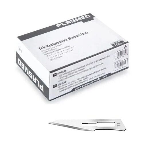 Plasmed Bistüri Ucu No:11 (100 Adet)