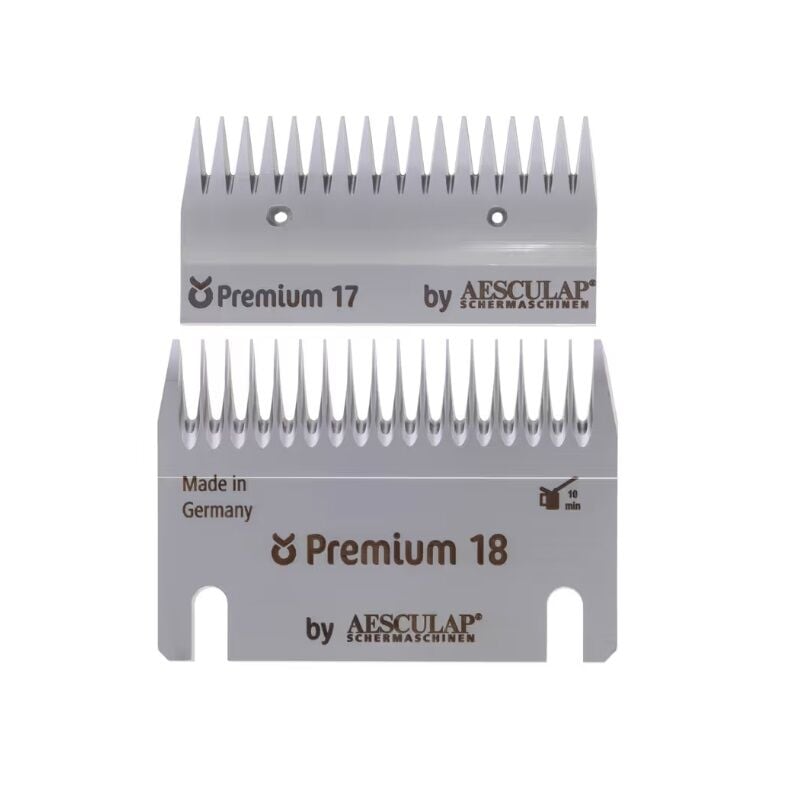 Aesculap Premium Tıraş Makinası Bıçağı 17/18 Dişli. Sığırlar İçin