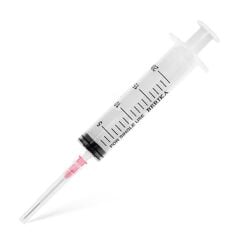 Berika Plastik Enjektör. 20 ml. Contalı. 18G Pembe İğneli