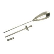 Kruuse Metal Saplı Trokar. 4 x 120 mm