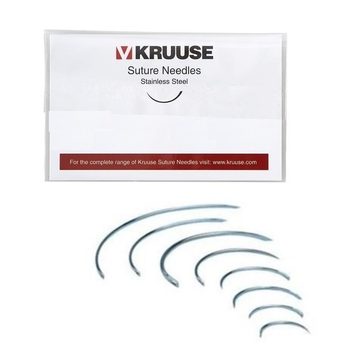 Kruuse-Vet Sütür İğnesi. Karışık Set. 10/pk