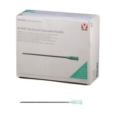 Bovivet Enjektör İğnesi. 2.1 x 80 mm (14G x 3 ¼) 100'lü Paket. İnfiltrasyon İğnesi