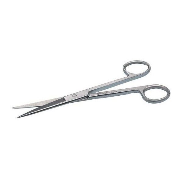 Veteriner Makas. 16 cm. S/S. Düz. Avrupa Kalite