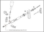 Socorex Enjektör Beyaz Contası. PTFE. No:13