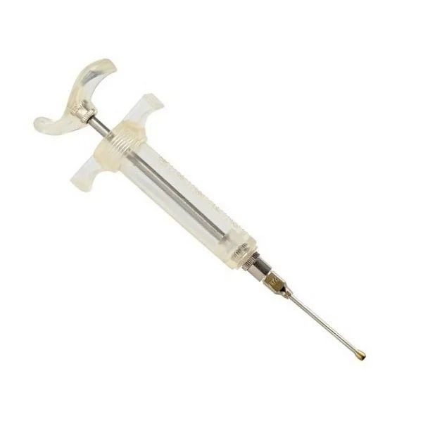 Kuş Besleme Enjektörü. Mika. 10 ml + 14G Kanül. Düz Uçlu