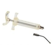 Kuş Besleme Enjektörü. Mika. 20 ml + 14G Kanül. Eğri Uçlu