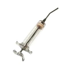 Kuş Besleme Enjektörü. Mika. 20 ml + 14G Kanül. Eğri Uçlu