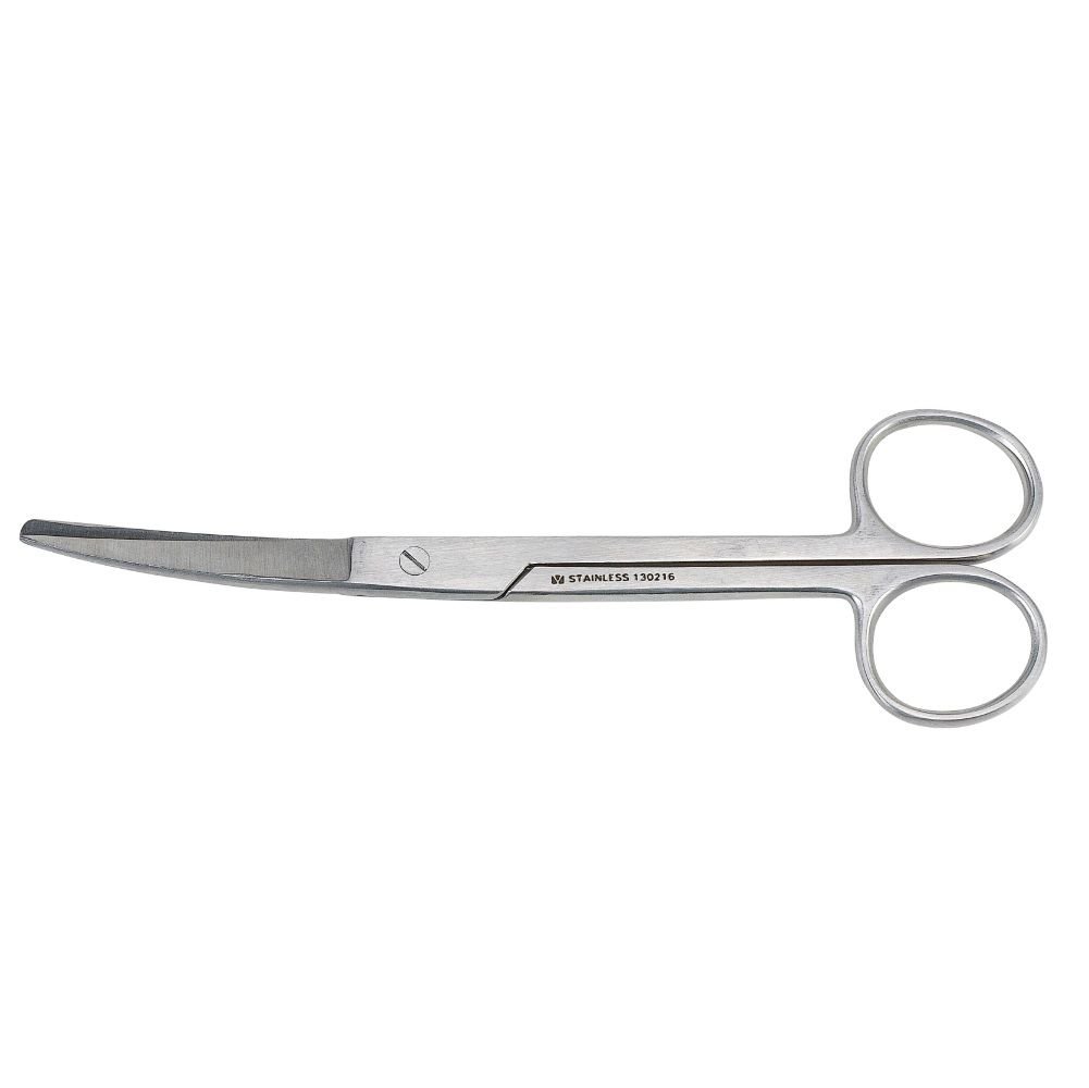 Kruuse Veteriner Makas. 16 cm. K/S. Eğri