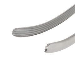 Kruuse-Vet Bağırsak Pensi. 23 cm. Eğri