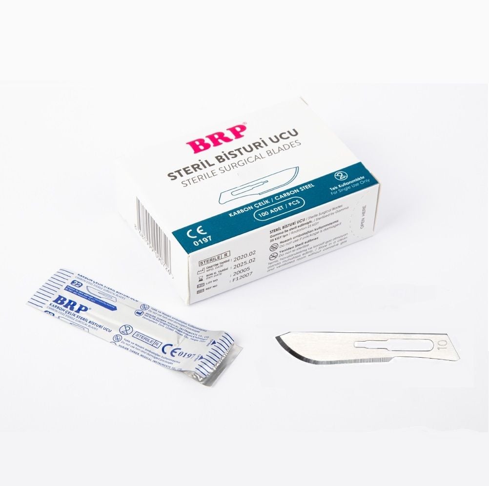 BRP Bistüri Ucu. No:10 (100 Adet)