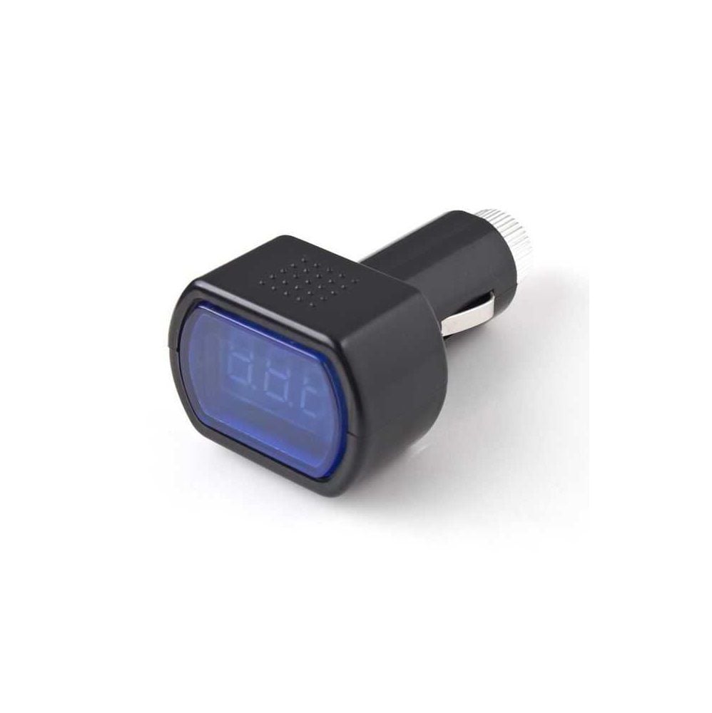 Voltmetre. Araç Akü Volt Ölçer. Dijital