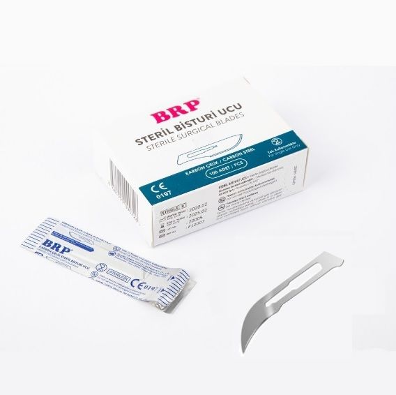 BRP Vet Bistüri Ucu. No:12 (100 Adet)