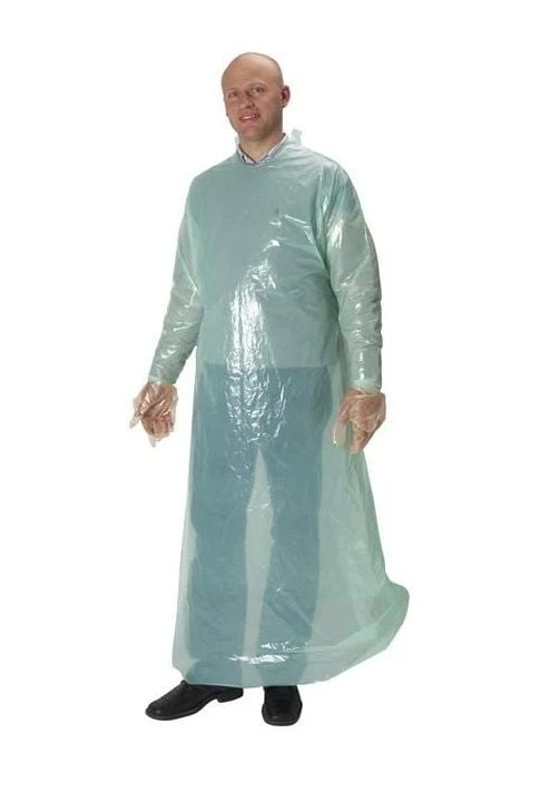 Krutex Veteriner Önlüğü. Naylon (25 Adet)