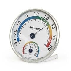 Anymetre TH101E Termometre-Higrometre. Mekanik (Nem ve Sıcaklık Ölçer)