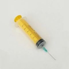 TTT Plastik Enjektör. 50 ml. Contalı. 21G Yeşil İğneli ( 1 Adet )