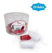 Kedi Köpek Parmak Diş Fırçası. 20'li Paket