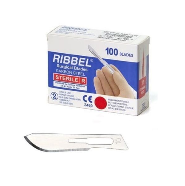 Ribbel Bistüri Ucu. No:10 (100 Adet)
