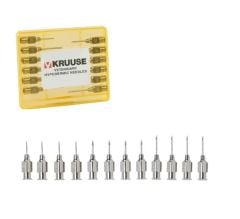 Kruuse Enjektör İğnesi. Karışık Set II. Kanatlılar İçin (12 Adet)