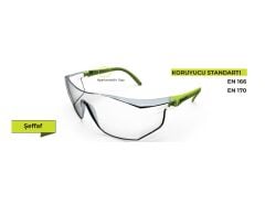 Koruyucu Gözlük. Şeffaf. Ayarlanabilir