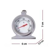 Fırın Termometresi. Paslanmaz Çelik