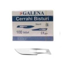 Galena Vet Bistüri Ucu. No:10 (100 Adet)