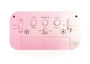 Masaüstü Saat Takvim Termometre. Pembe