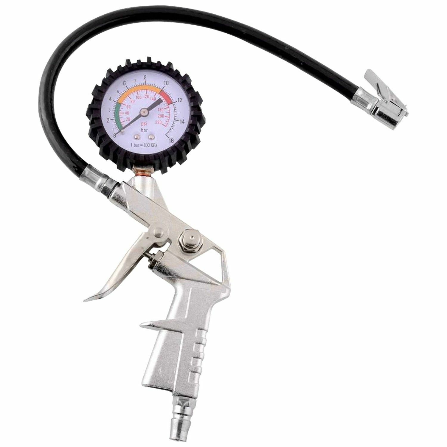 Lastik Hava Basınç Ölçme ve Şişirme Tabancası