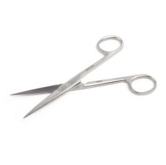 Kruuse-Vet Standart Makas. 14,5 cm / 5.7, Sivri / Sivri. Düz