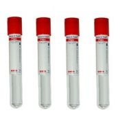 Vakumlu Tüp. 10 ml. Clot Activator. Kırmızı Kapaklı (100 Adet)